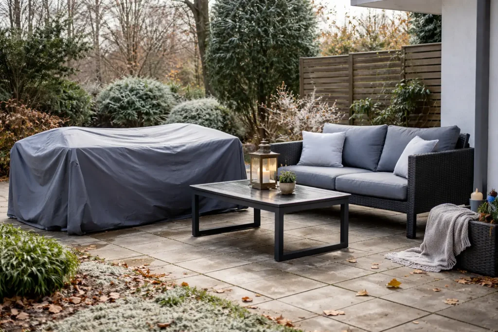 mobilier jardin hiver
